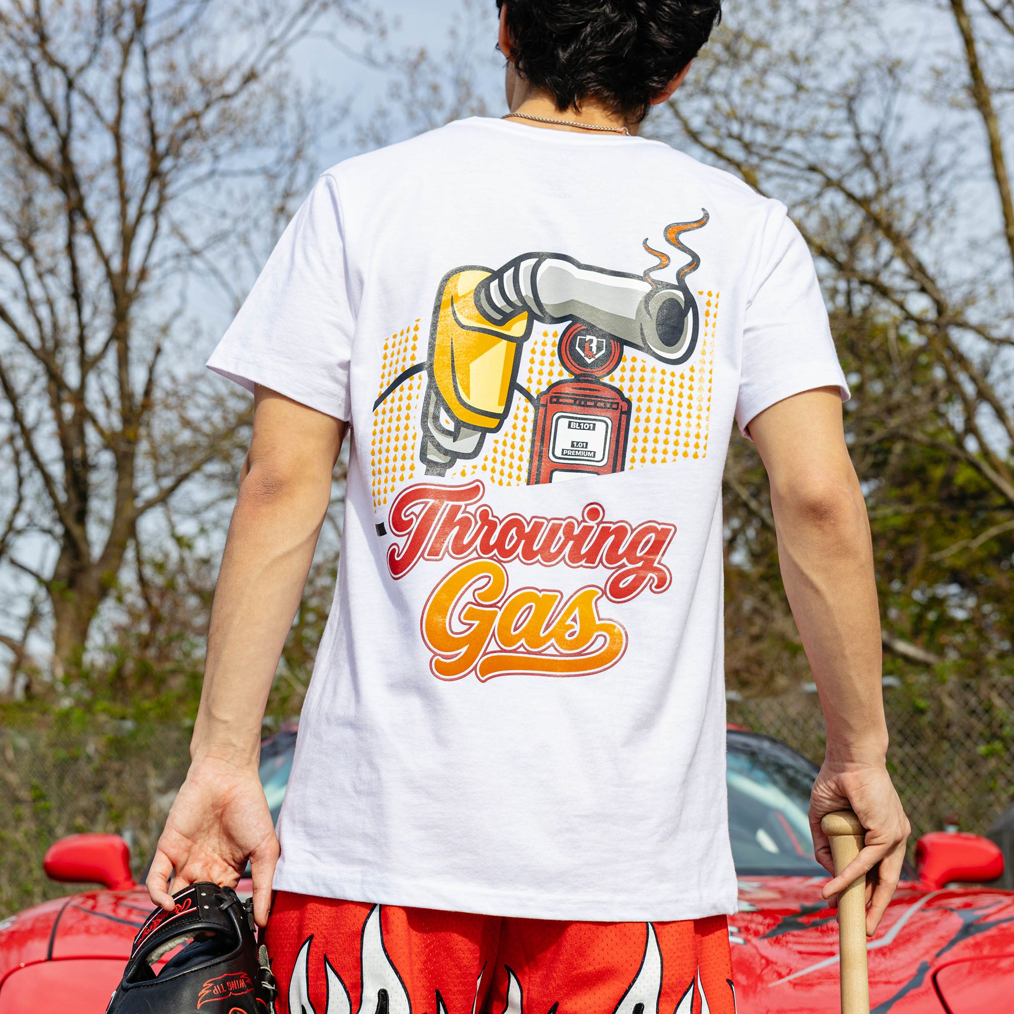 Throwing Gas Tee - Baseball Lifestyle 101
