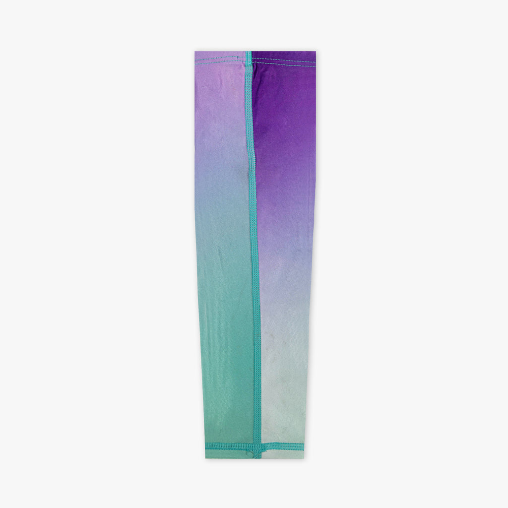 Cotton Candy Galaxy Grape youth arm sleeve — back view