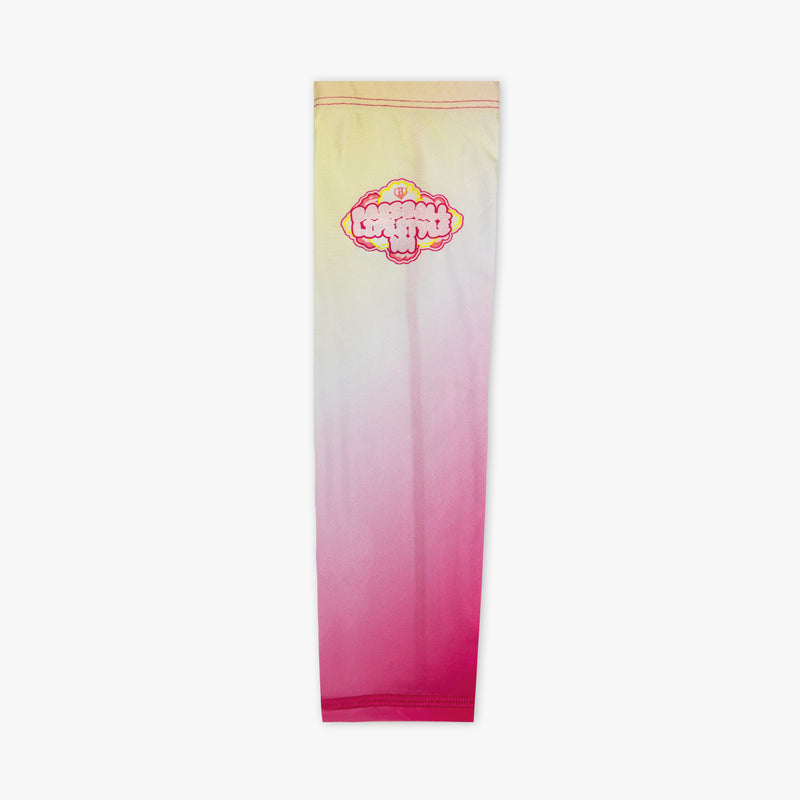 Cotton Candy Pink Lemonade youth arm sleeve — front view