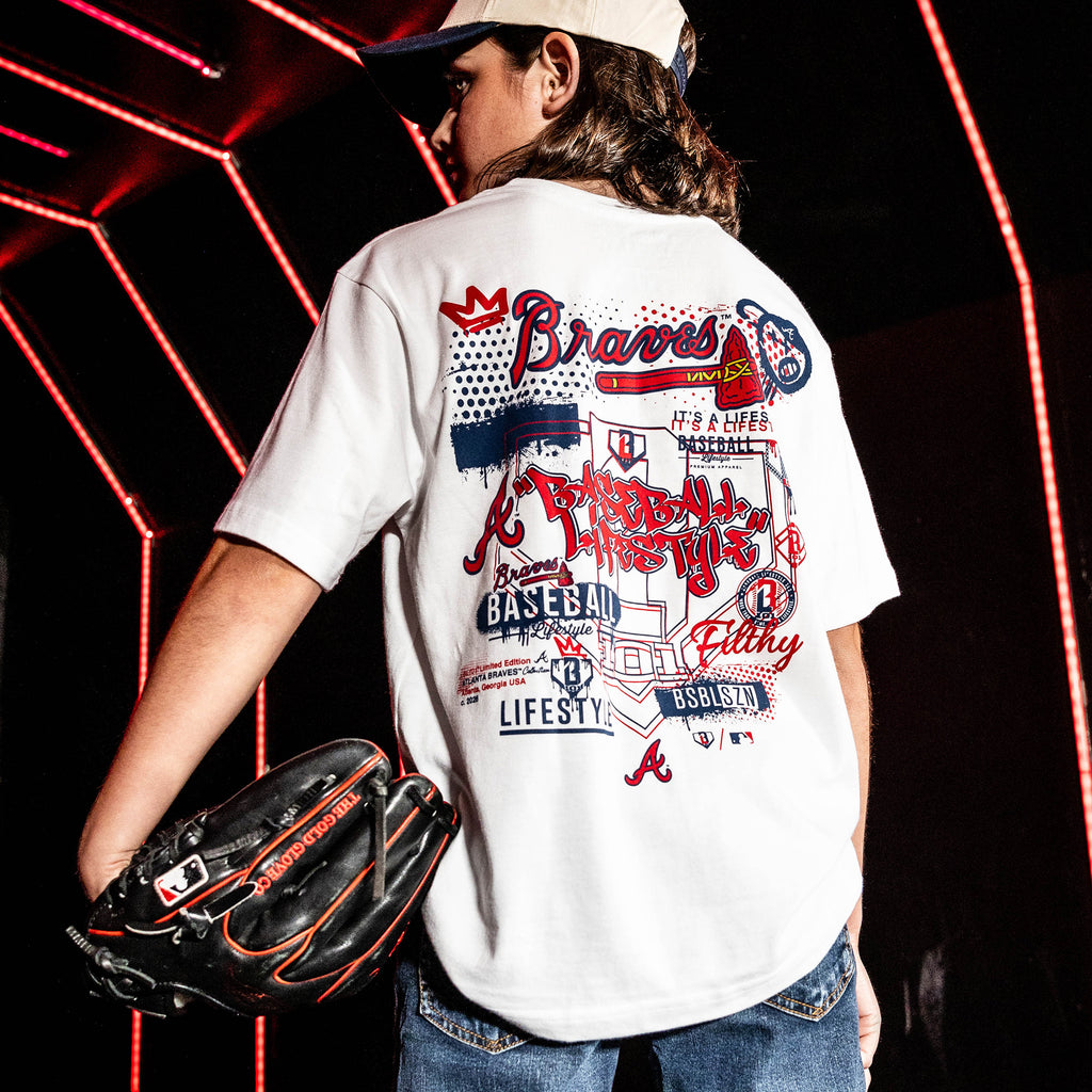 Atlanta Braves Drip Youth Tee