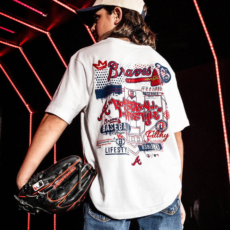 Atlanta Braves Drip Youth Tee