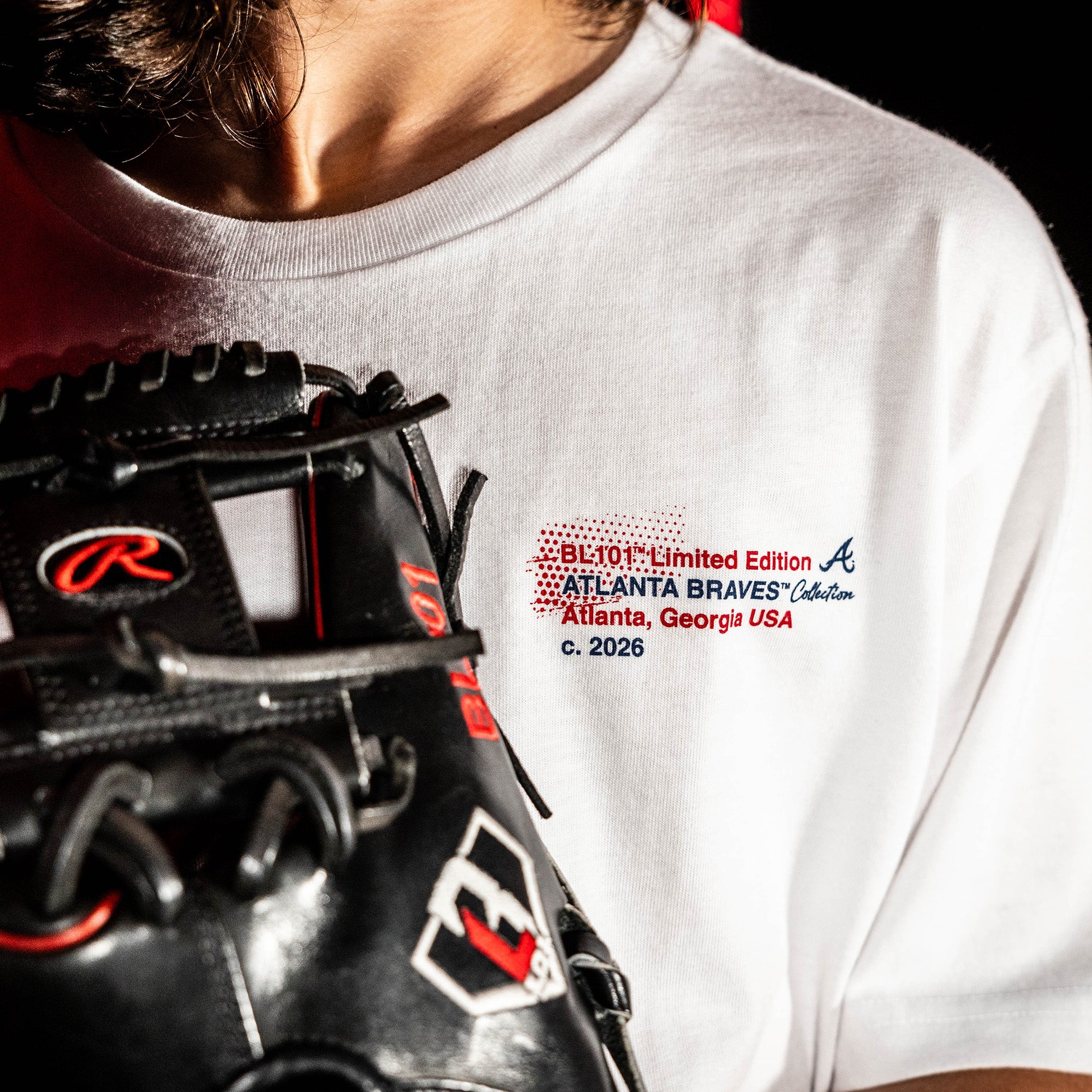Atlanta Braves Drip Youth Tee