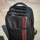 Baseball Seams Backpack - Black