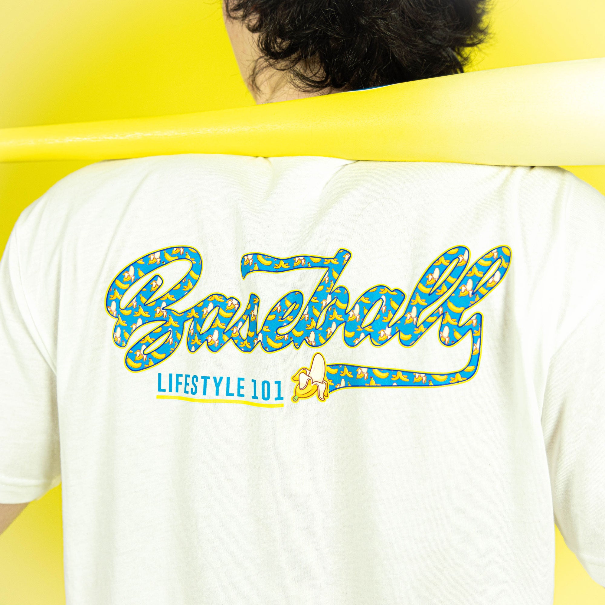 Banana Youth Tee - White - Baseball Lifestyle 101