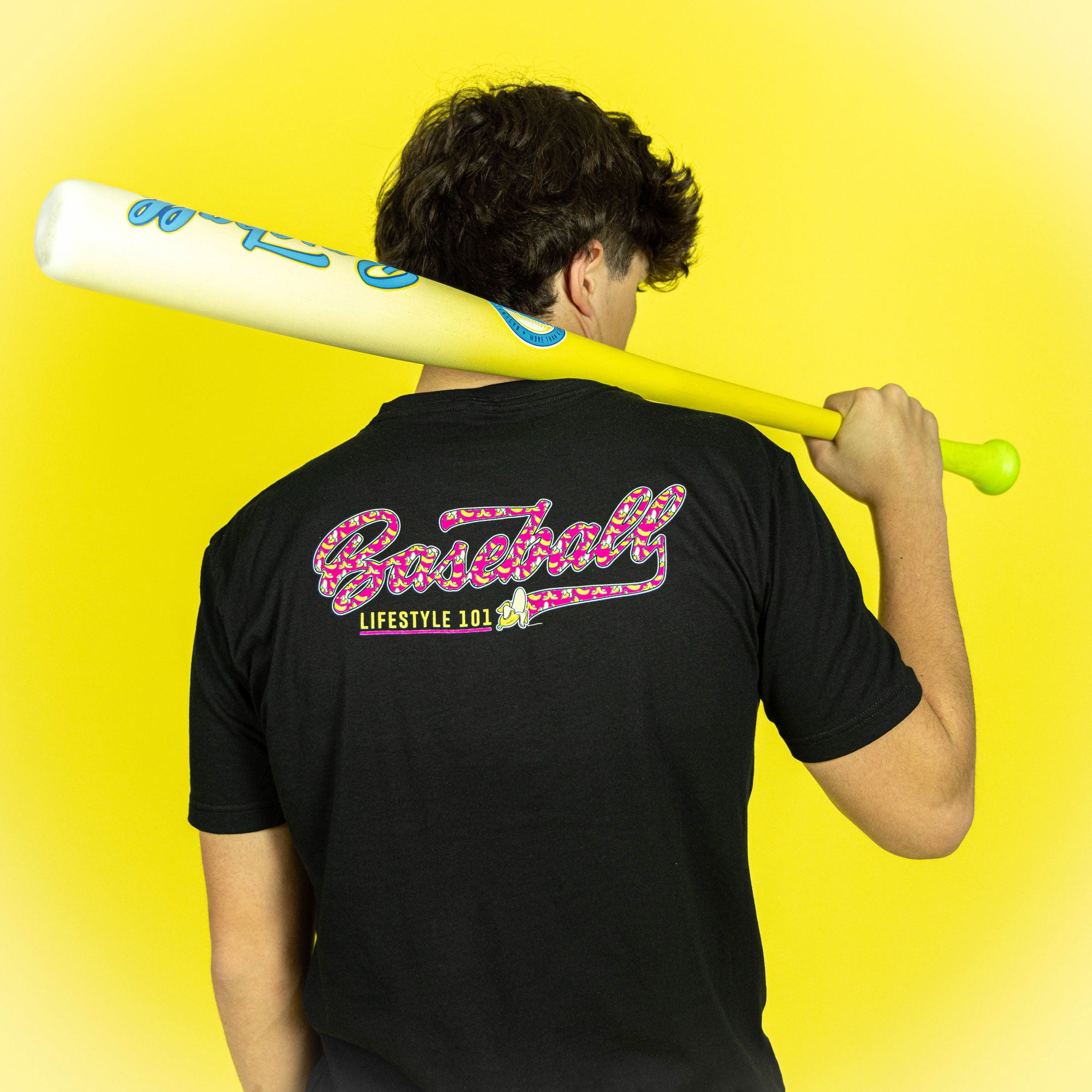 Banana Youth Tee - Black - Baseball Lifestyle 101