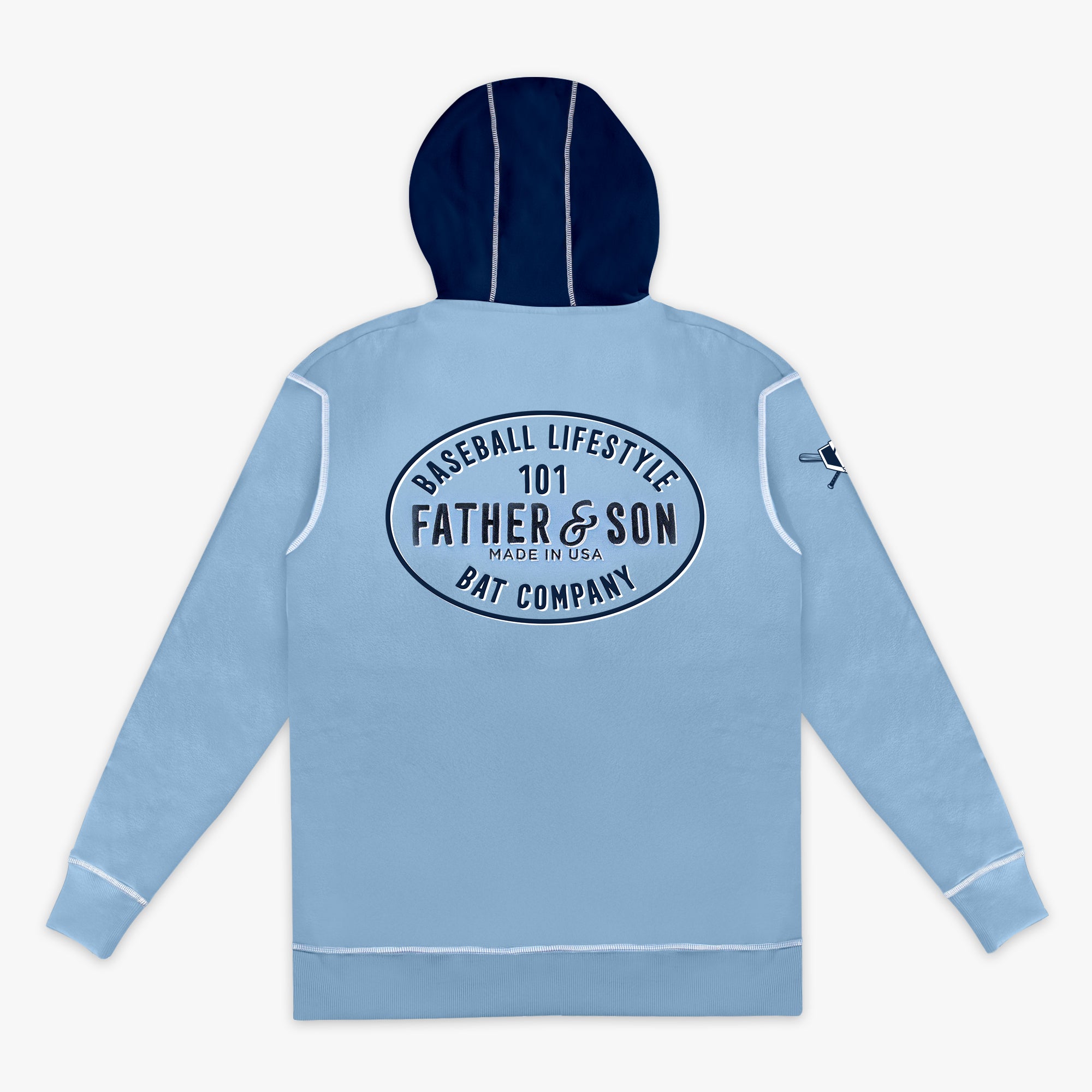 BL101 Bat Co. Youth Hoodie - Baseball Lifestyle 101
