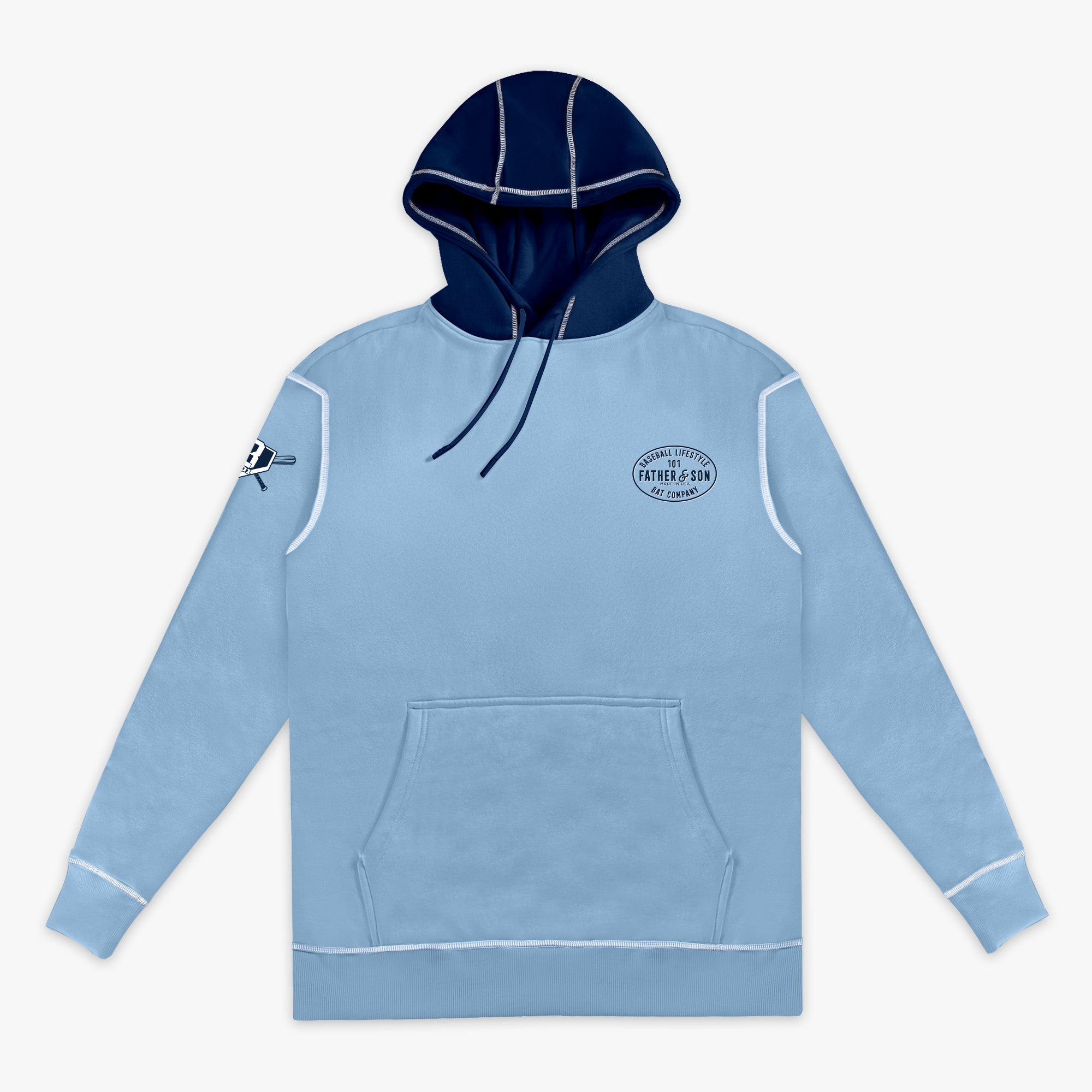 さらば青春の光 パーカー 80’s-like HOODIE【WING PAW】 BL101 Bat Co. Hoodie - Baseball Lifestyle 101