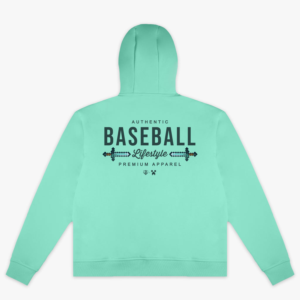 BL101 X Minecraft Diamond Sword Authentic Hoodie