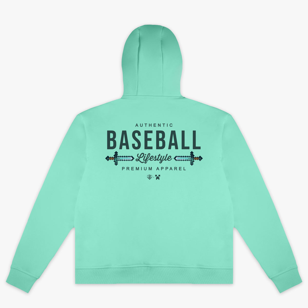 BL101 X Minecraft Diamond Sword Authentic Hoodie