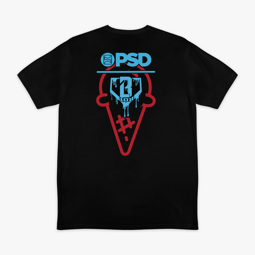 BL 101 X PSD Scoops Tee - Black