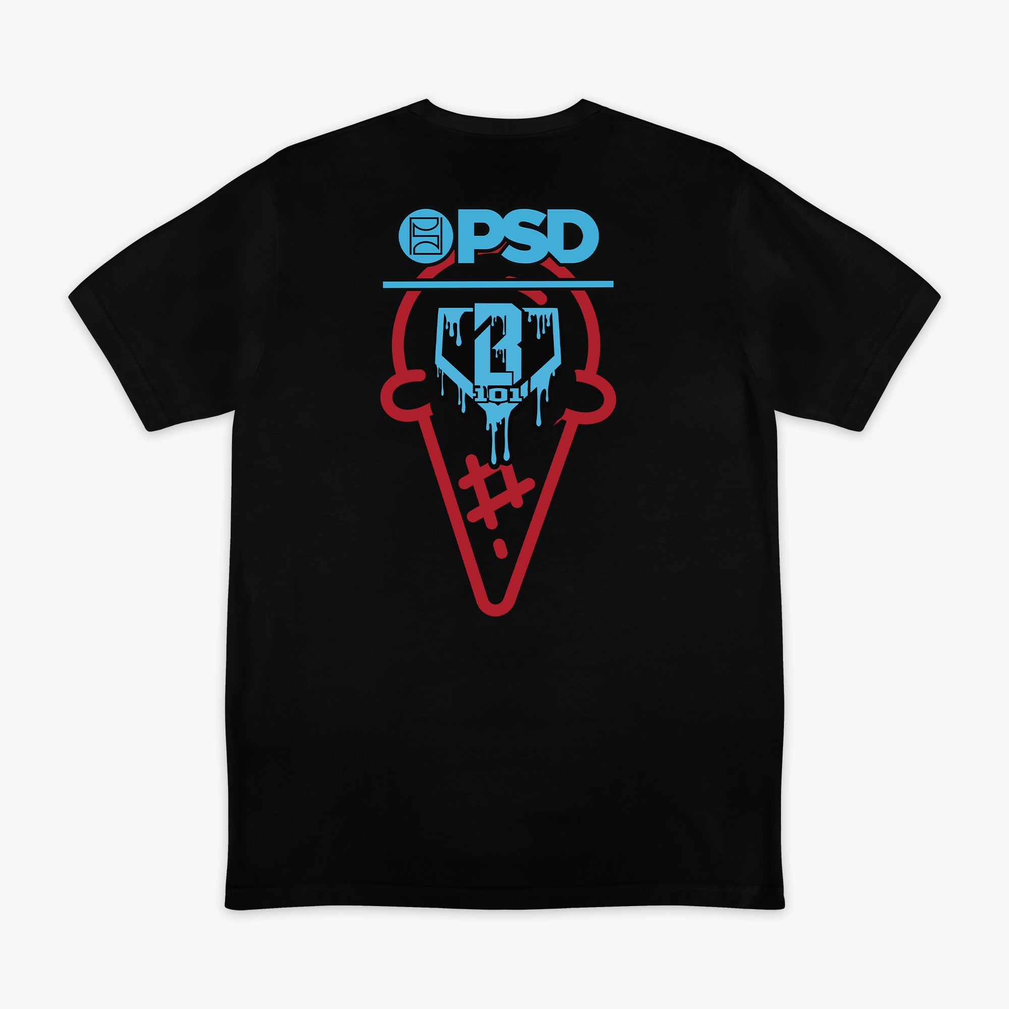 BL 101 X PSD Scoops Tee - Black