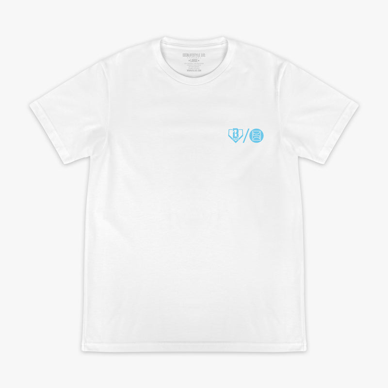 BL 101 X PSD Scoops Tee - White