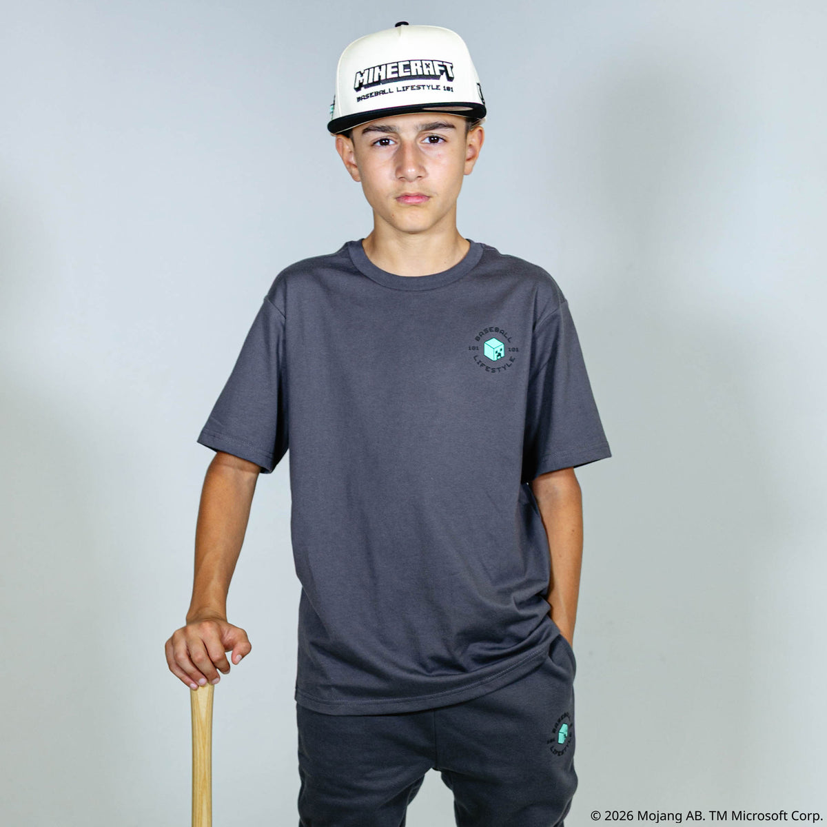 BL101 X Minecraft Athletics Youth Tee