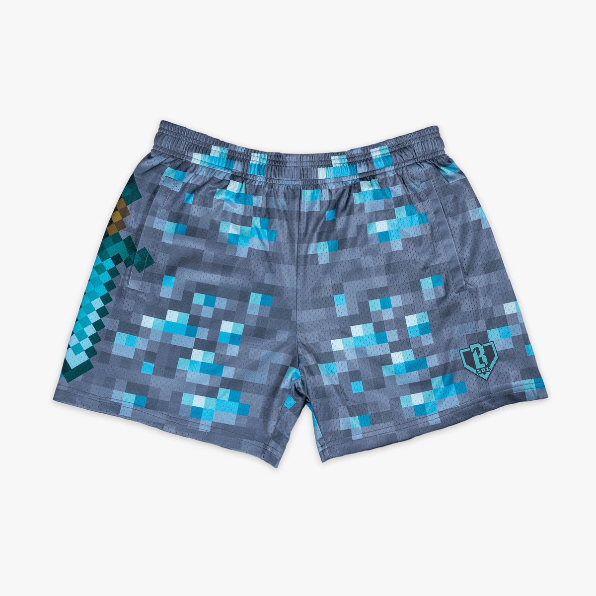 BL101 X Minecraft Diamond Mining Shorts