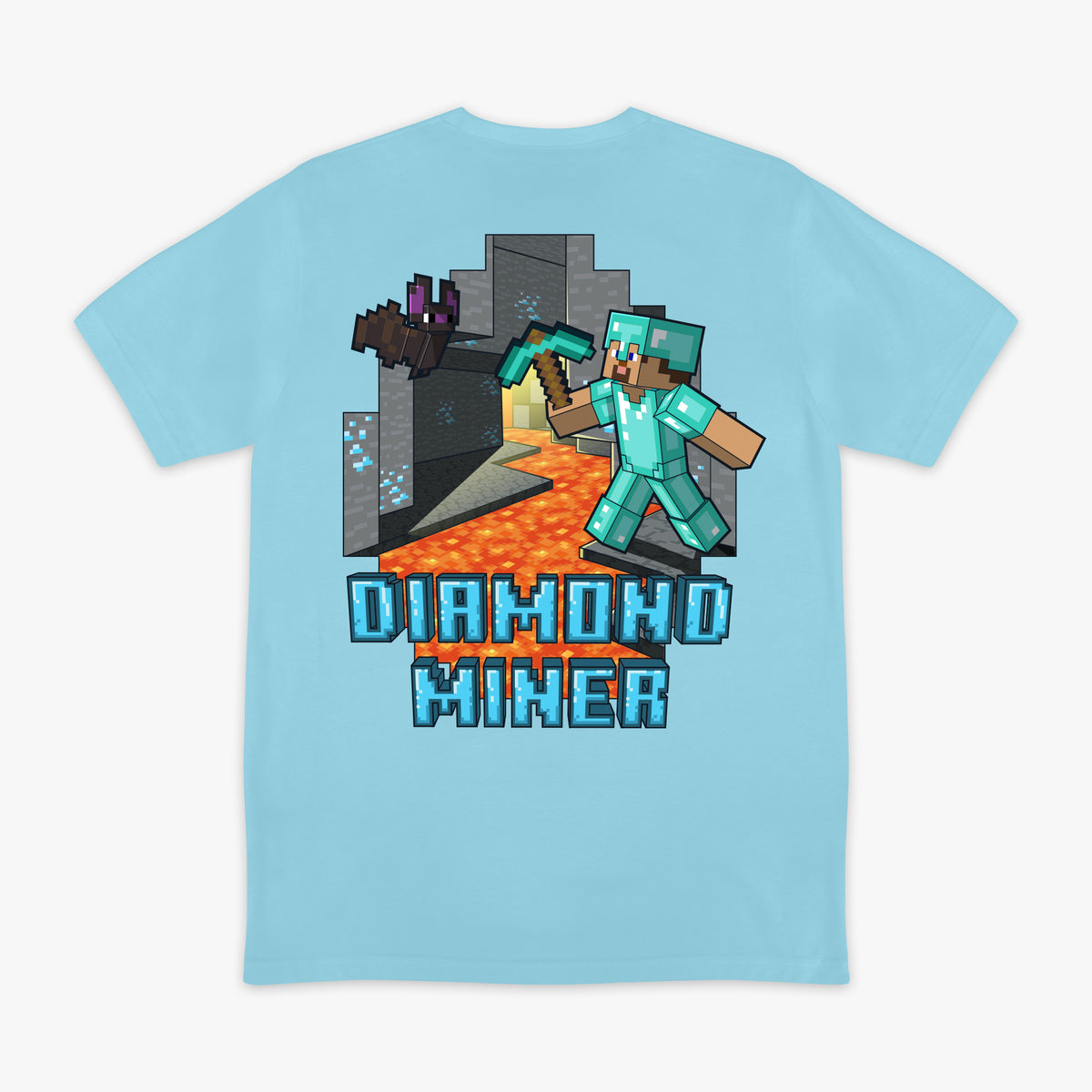 BL101 X Minecraft Diamond Mining Tee