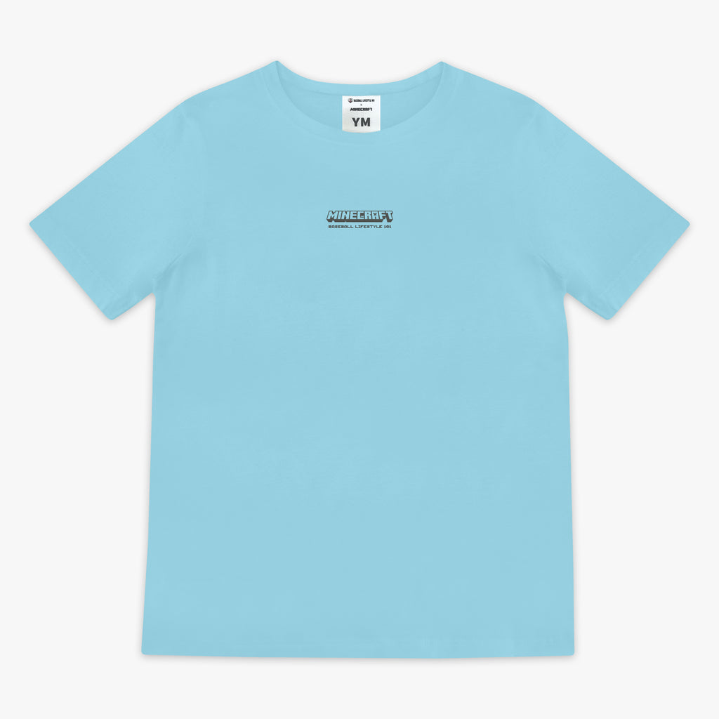 BL101 X Minecraft Diamond Mining Youth Tee