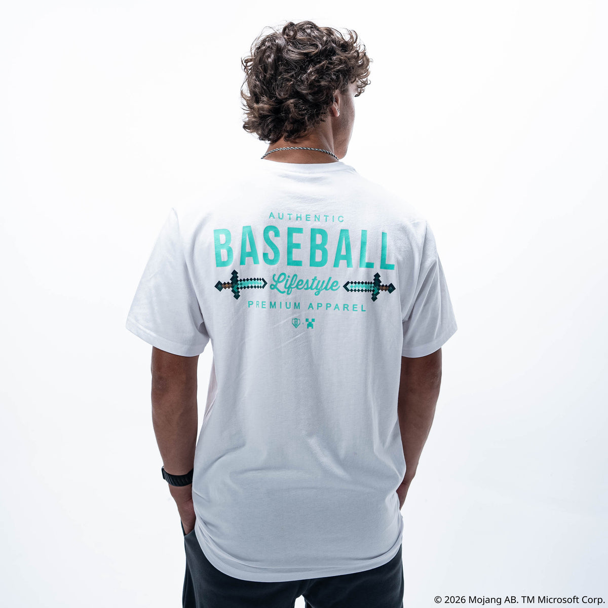BL101 X Minecraft Diamond Sword Authentic Tee