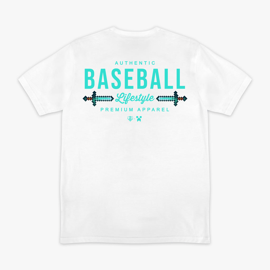BL101 X Minecraft Diamond Sword Authentic Tee
