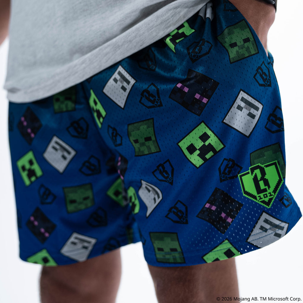 BL101 X Minecraft Enemy Mob Shorts