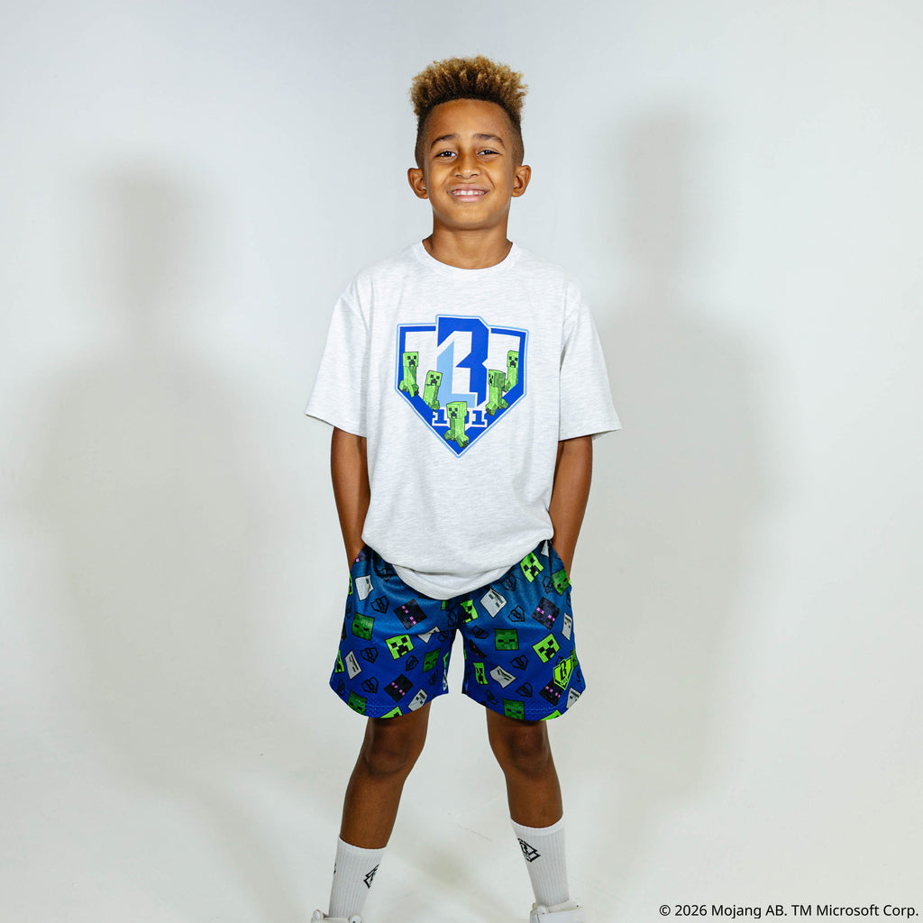 BL101 X Minecraft Enemy Mob Youth Tee