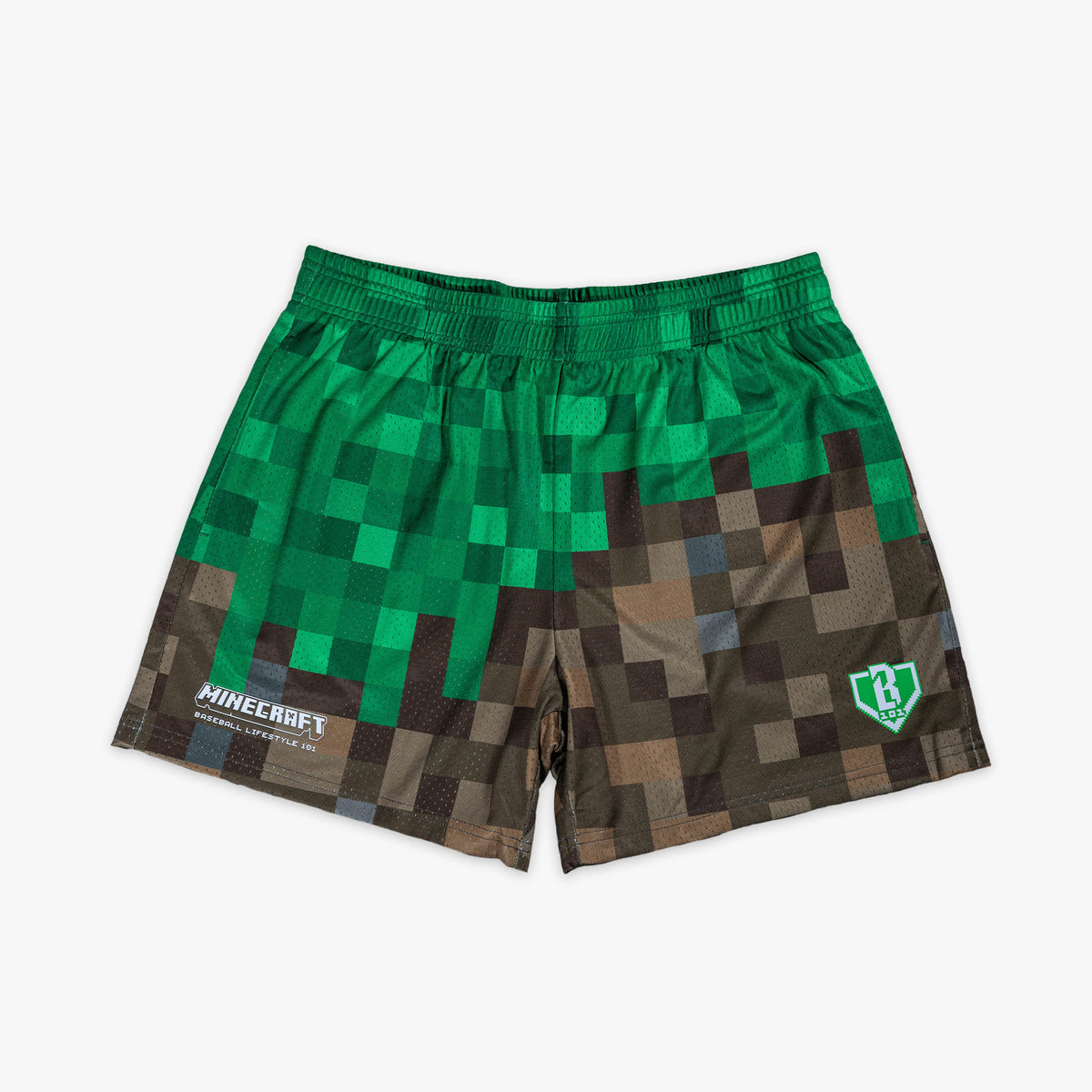 BL101 X Minecraft Grass Block Shorts