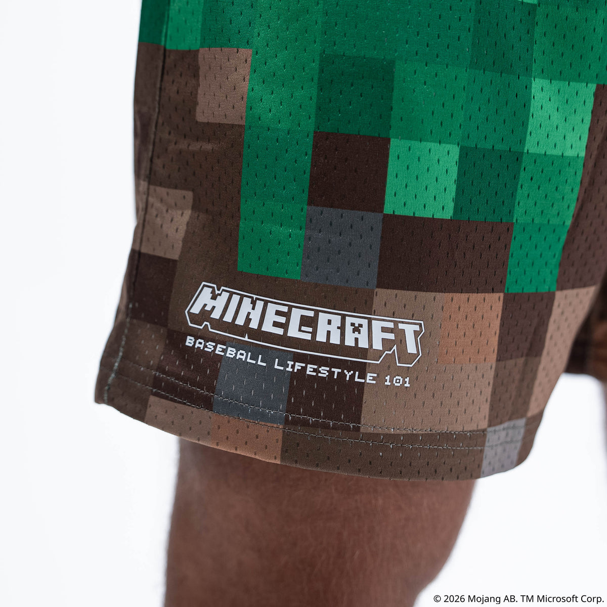 BL101 X Minecraft Grass Block Shorts