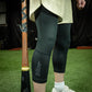Black compression leggings for baseball