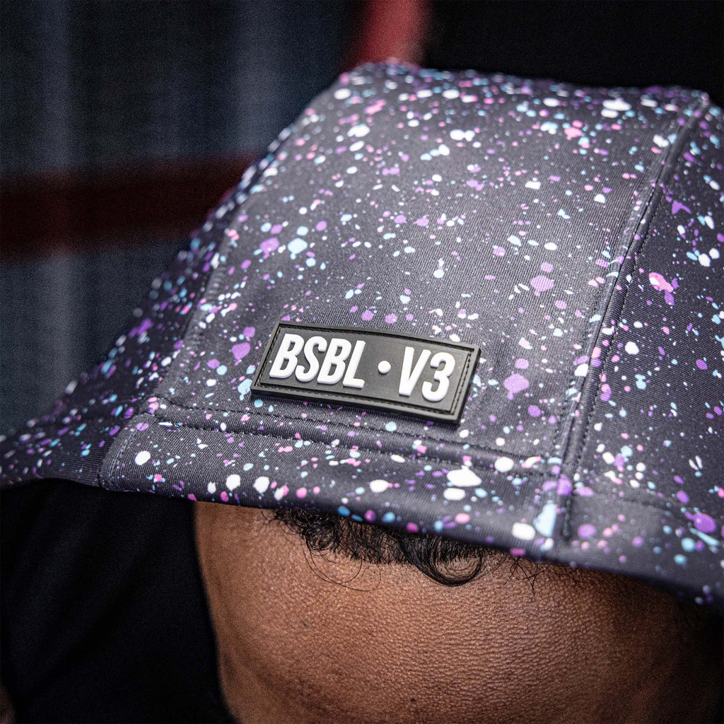 BSBL-SZN Youth Short Sleeve Hoodie V3 - Galaxy