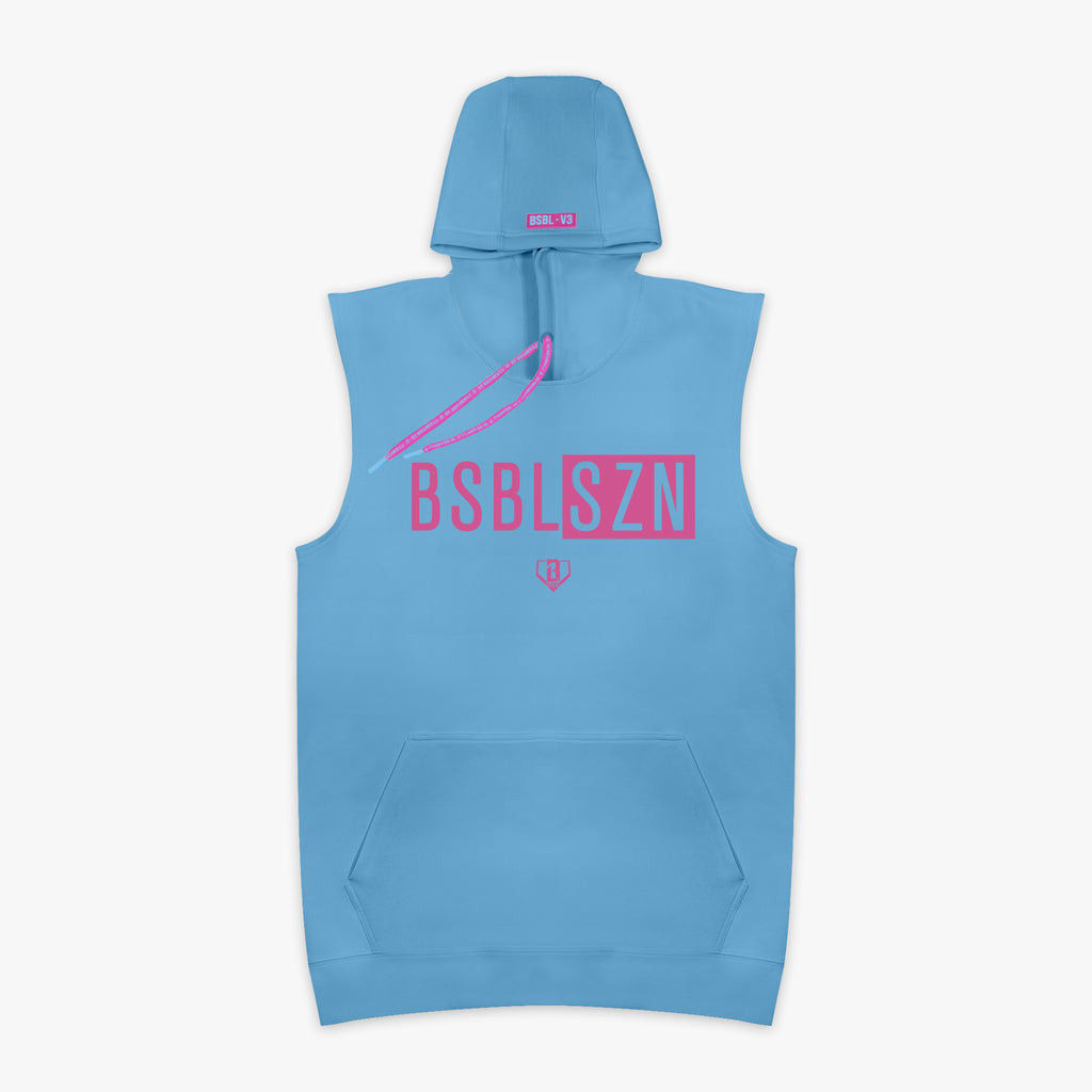 BSBL-SZN Sleeveless Hoodie V3 - Cotton Candy