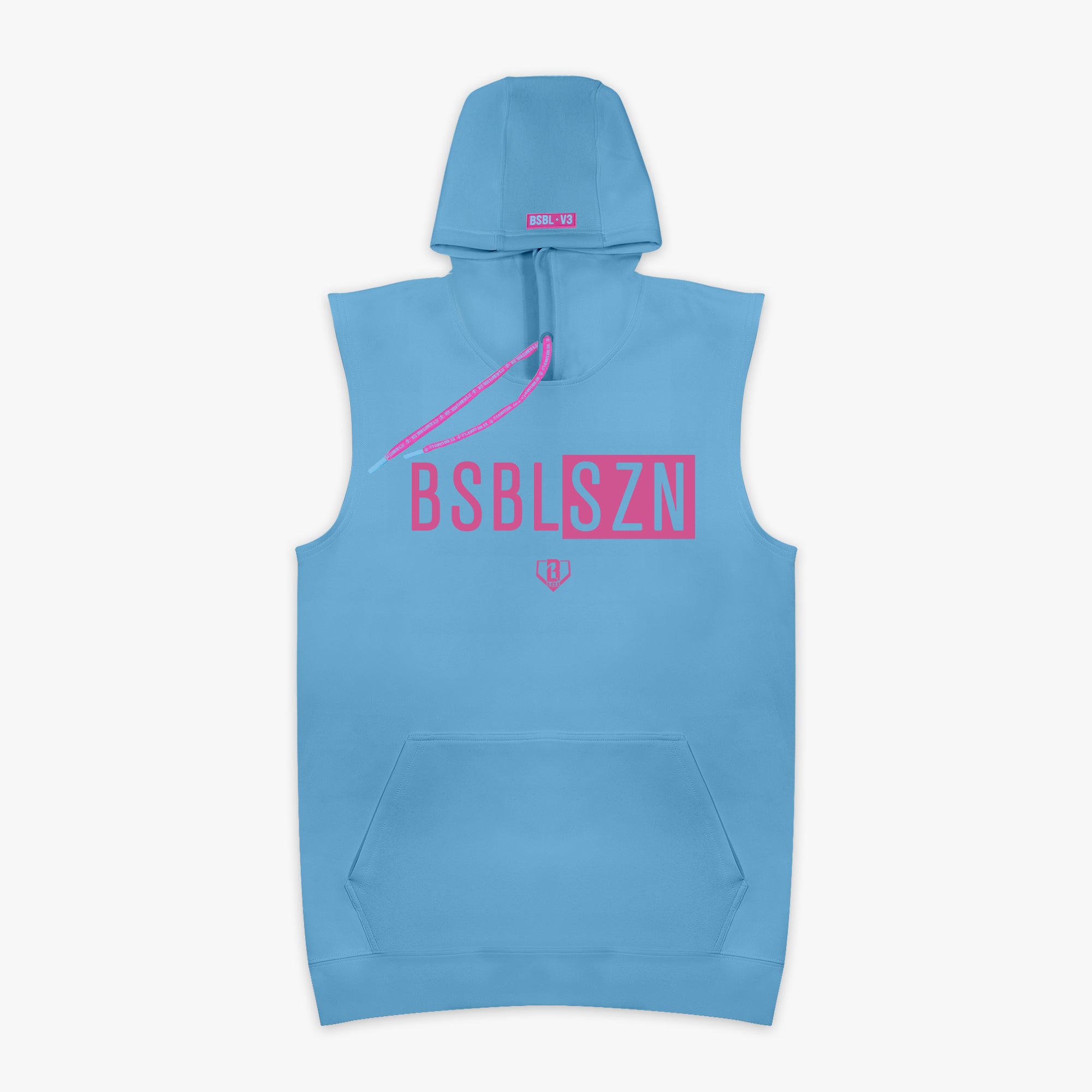 BSBL-SZN Sleeveless Hoodie V3 - Cotton Candy