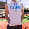 BSBL-SZN Sleeveless Hoodie V3 - Bone/Light Blue