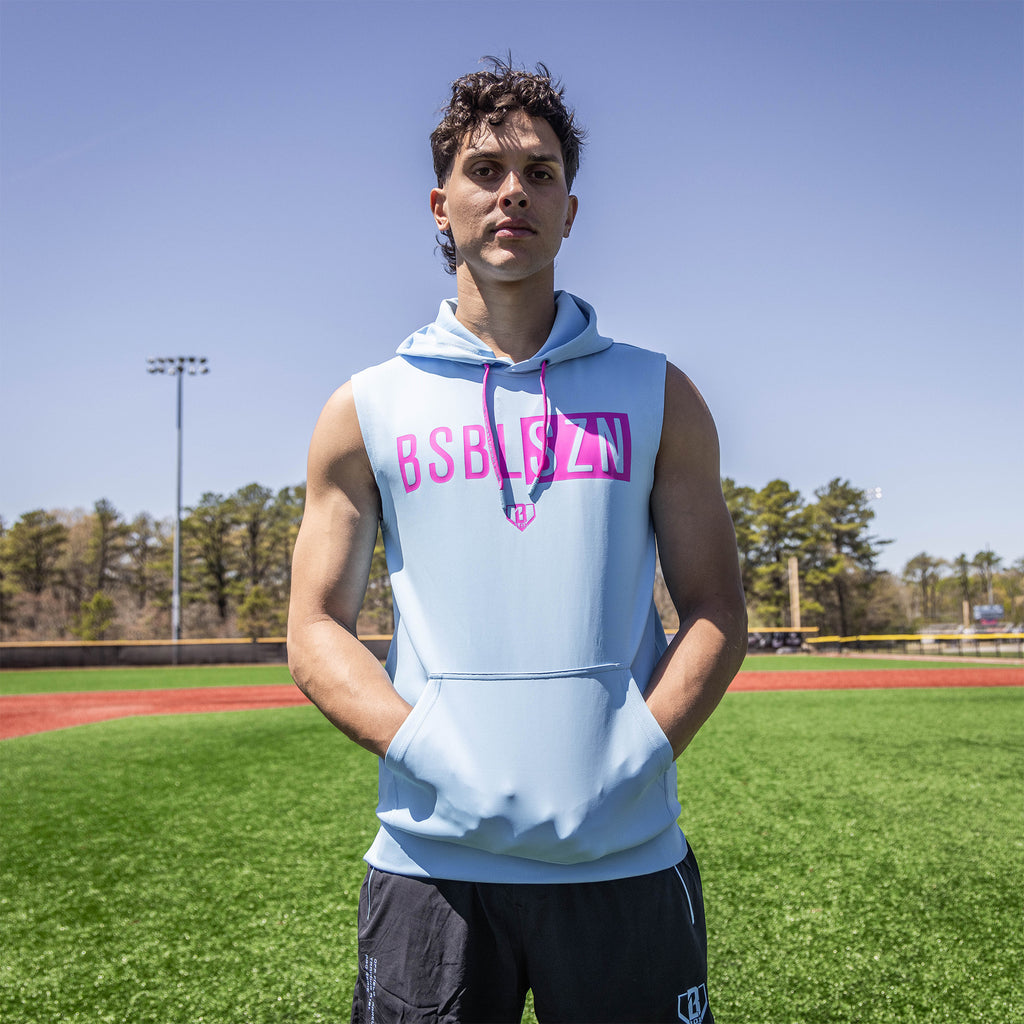 BSBL-SZN Sleeveless Hoodie V3 - Cotton Candy