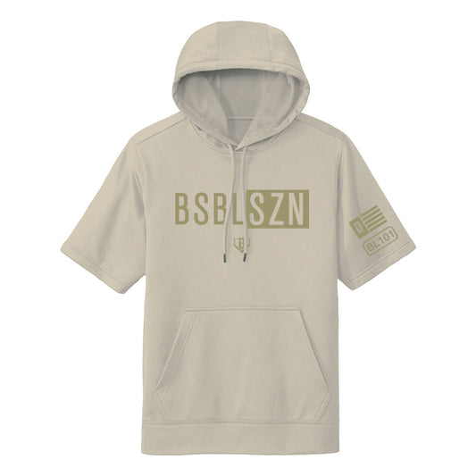 BSBL-SZN Short Sleeve Hoodie V2 Khaki