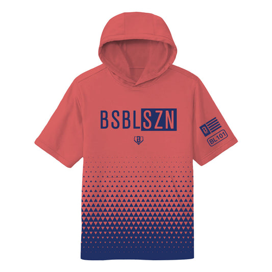 BSBL-SZN Youth Short Sleeve Hoodie V2 Prism