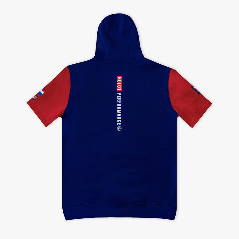 BSBL-SZN Short Sleeve Hoodie V3 - Dominican Republic