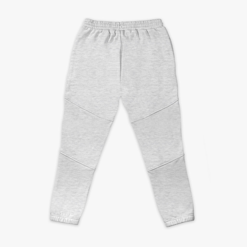 Gray sweatpants on a white background