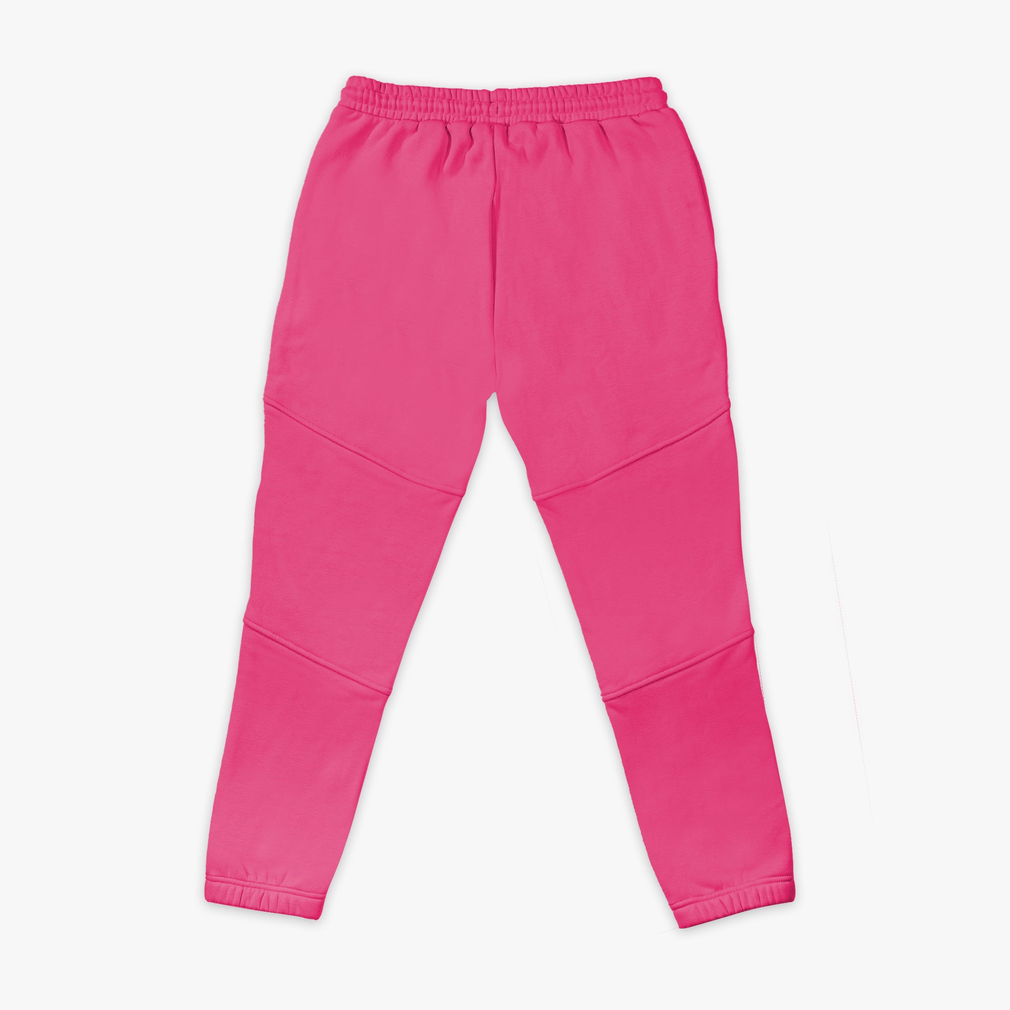 Pink pants on a white background