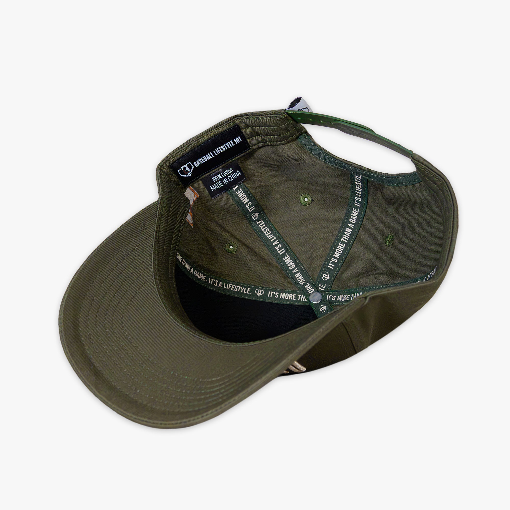 Backstop Range Original Cotton Snapback - Baseball Lifestyle 101