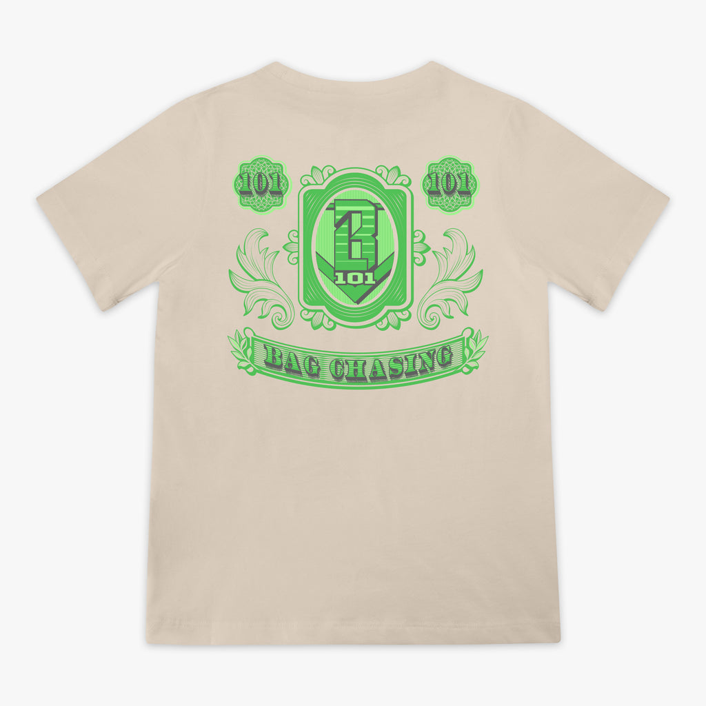 Bag Chaser Youth Tee - Tan