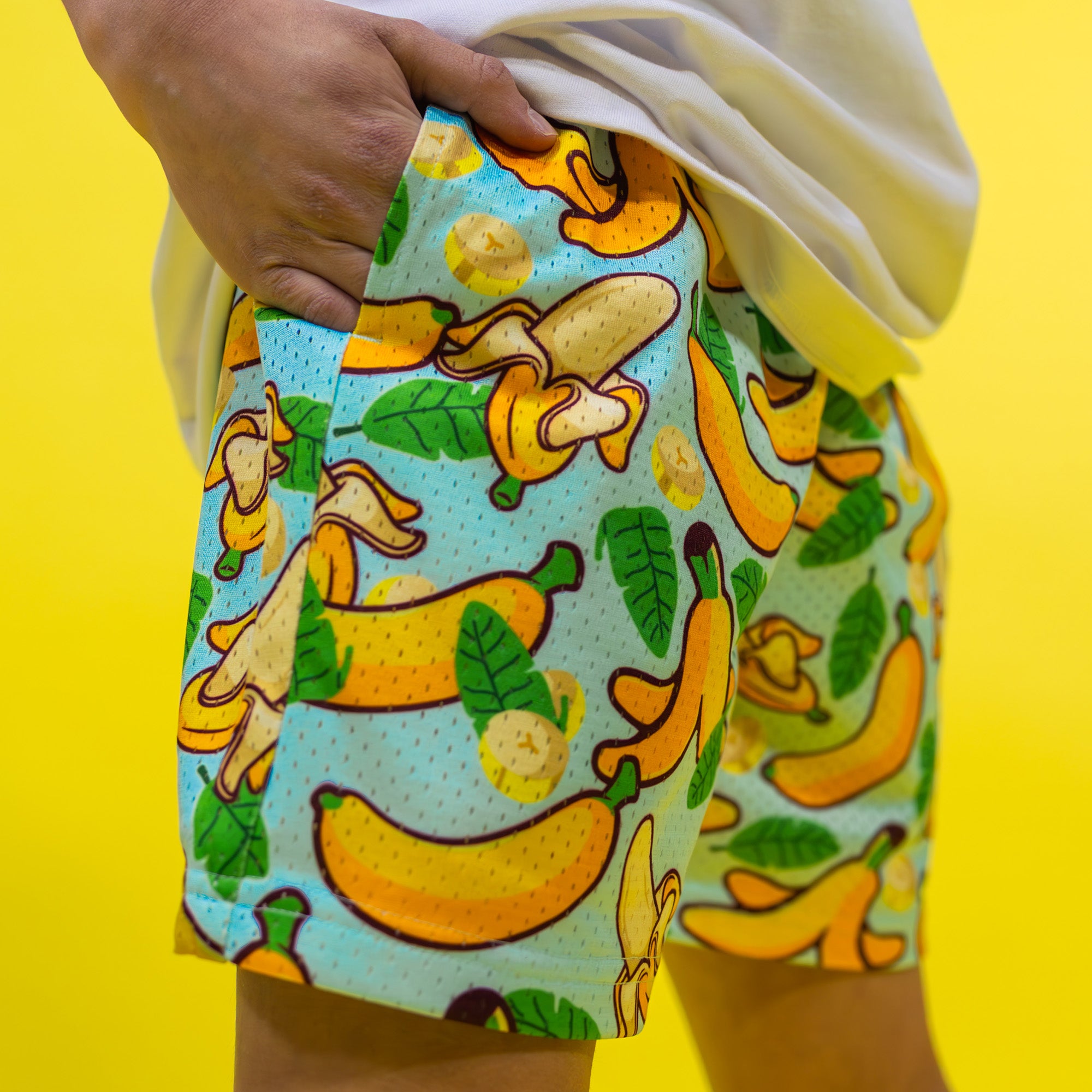 Banana Youth Shorts - Tropical - Baseball Lifestyle 101