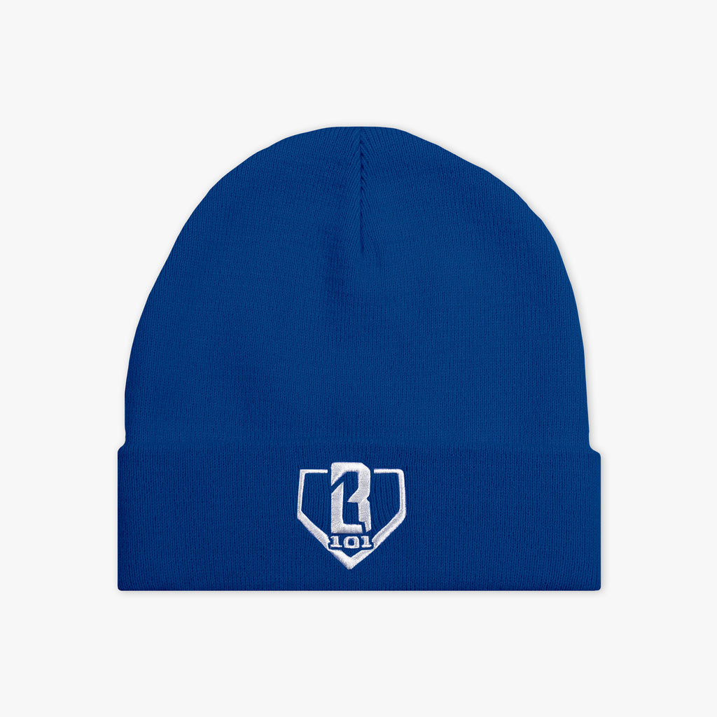 Blue Baseline Beanie beanie