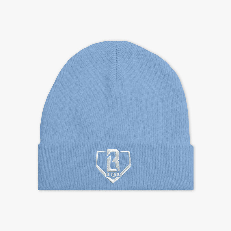 Blue Baseline Beanie Light Blue beanie
