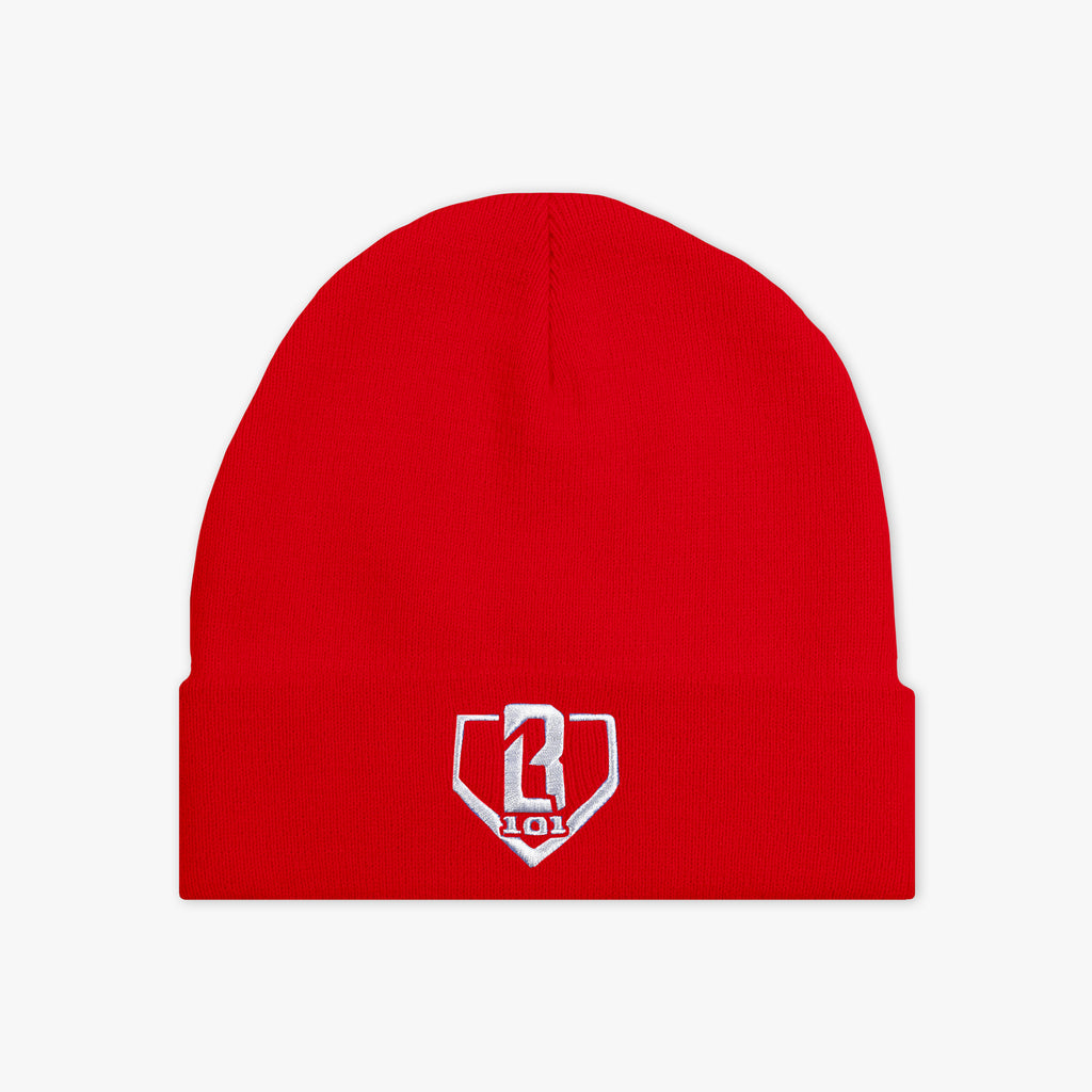 Red Baseline Beanie beanie