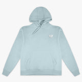Blue Baseline hoodie — front view
