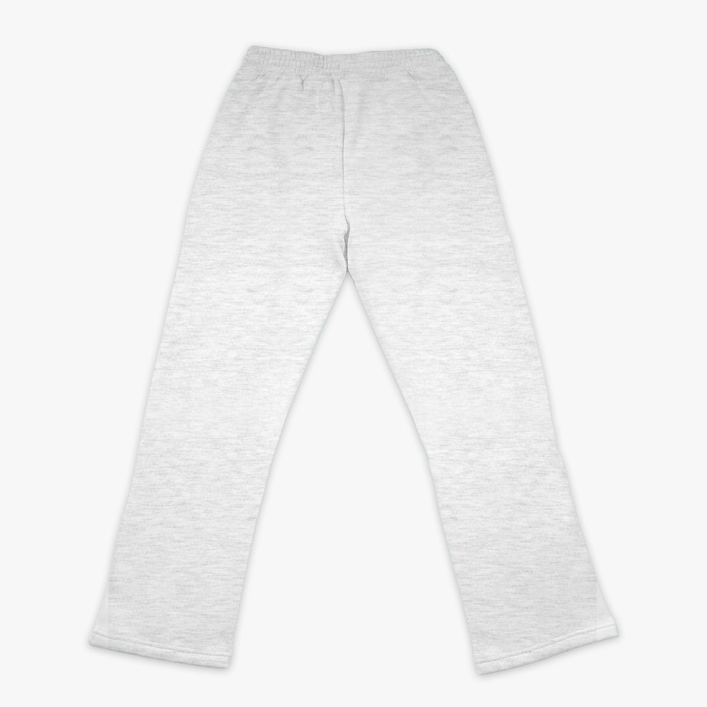 Gray Baseline Straight Leg sweatpants — back view