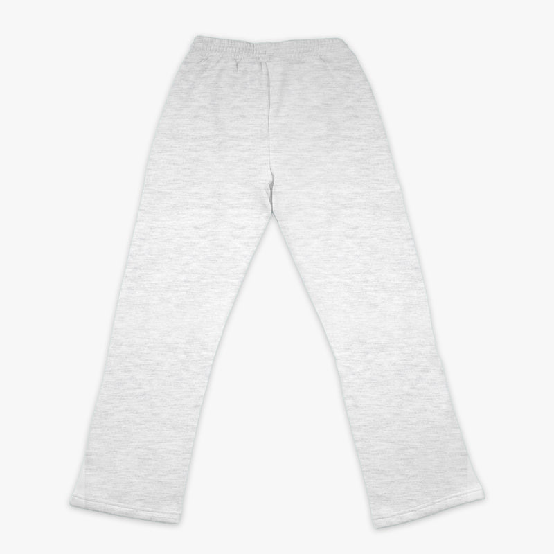 Gray Baseline Straight Leg sweatpants — back view