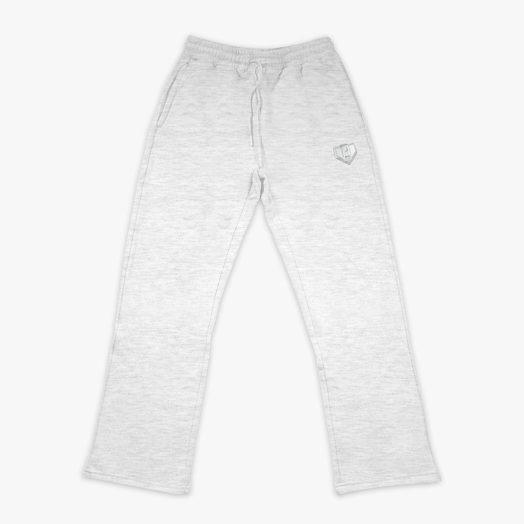 Gray Baseline Straight Leg sweatpants — front view
