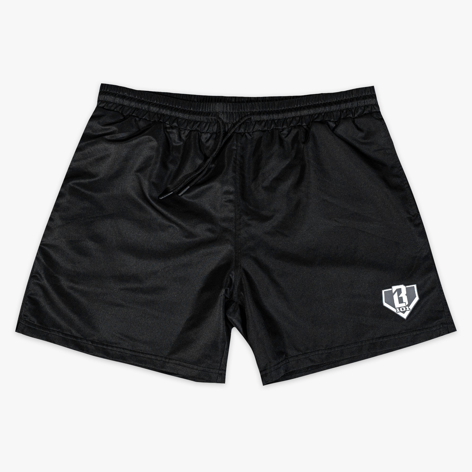 Baseline Youth Swim Trunks - Black - Baseball Lifestyle 101