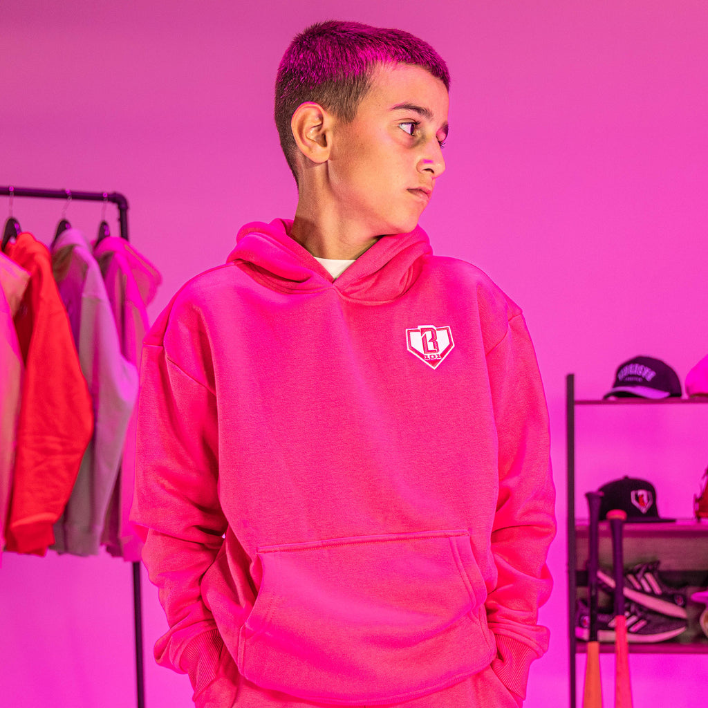 Baseline Youth Hoodie - Pink