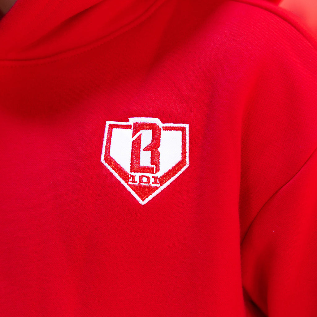 Baseline Youth Hoodie - Red